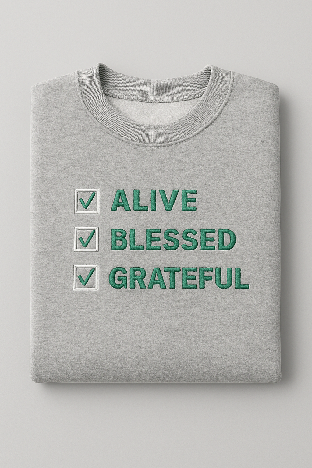Alive Blessed Grateful