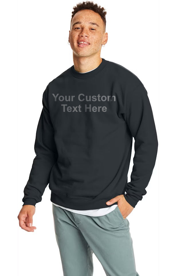 Customized Embroidery Crewneck Sweatshirt