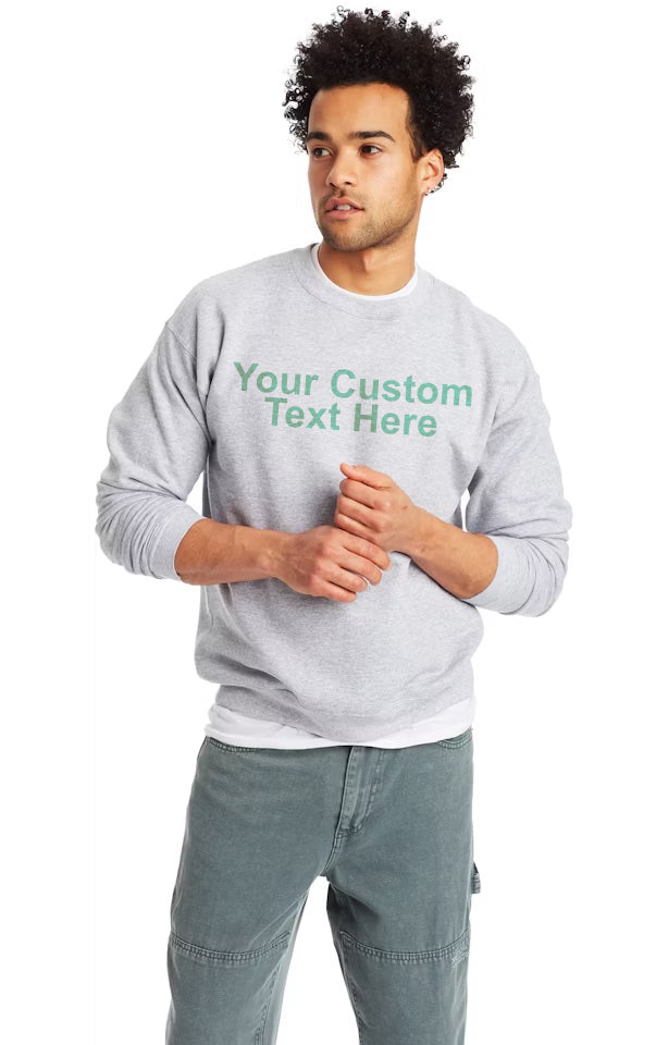 Customized Embroidery Crewneck Sweatshirt