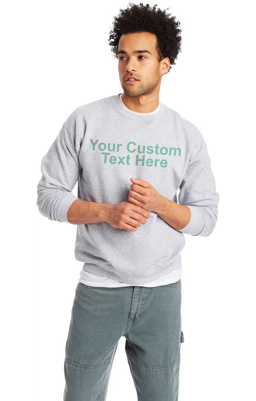 Customized Embroidery Crewneck Sweatshirt